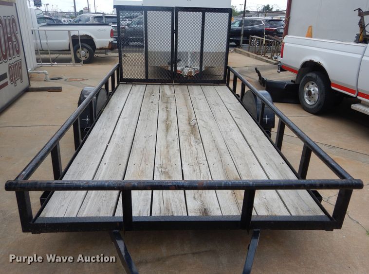 image for item HS9627 2015 Starlight utility trailer