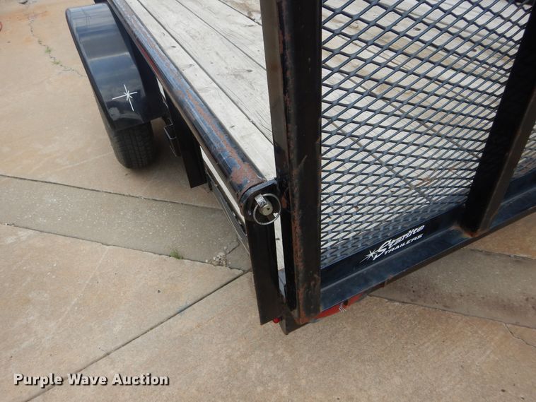 image for item HS9627 2015 Starlight utility trailer