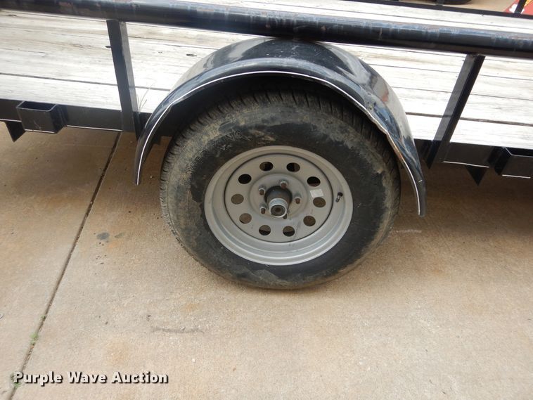 image for item HS9627 2015 Starlight utility trailer