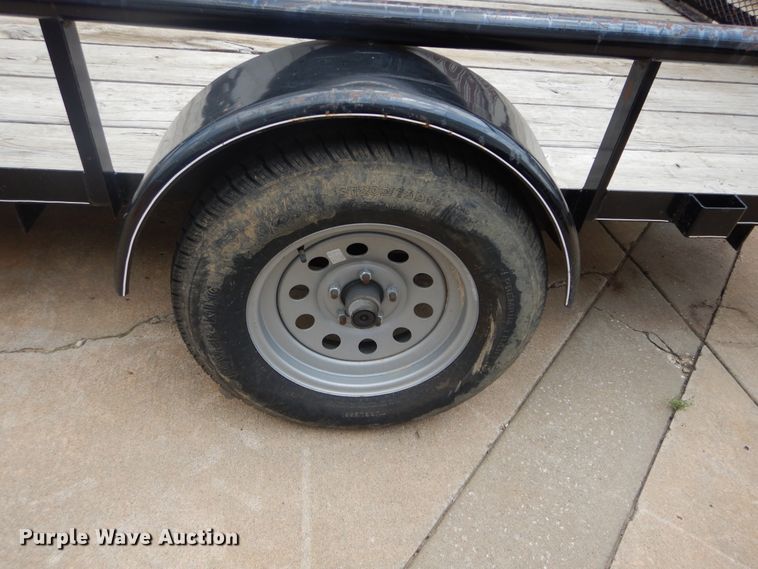 image for item HS9627 2015 Starlight utility trailer