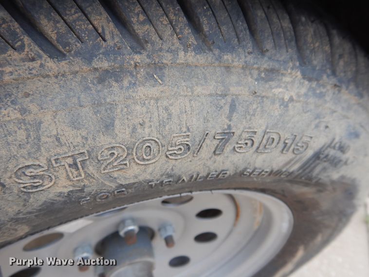 image for item HS9627 2015 Starlight utility trailer