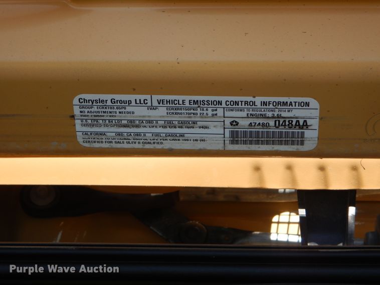 image for item HS9630 2014 Jeep Wrangler  SUV