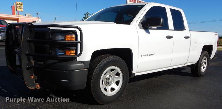 image for item HS9631 2014 Chevrolet Silverado 1500  Double Cab pickup truck