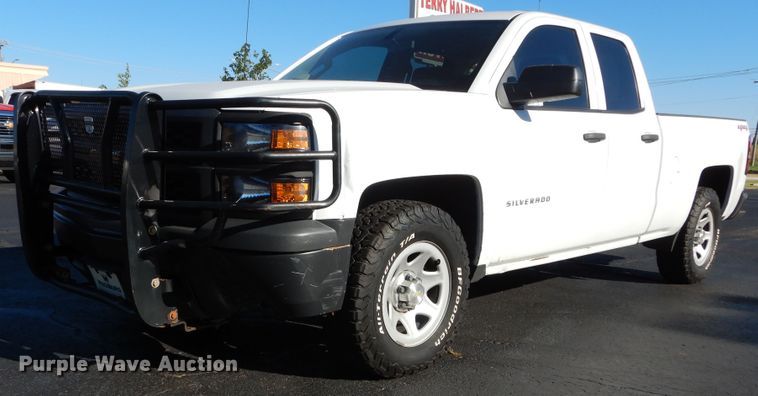 image for item HS9632 2014 Chevrolet Silverado 1500  Double Cab pickup truck