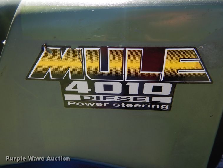 image for item HS9636 2013 Kawasaki Mule 4010  utility vehicle