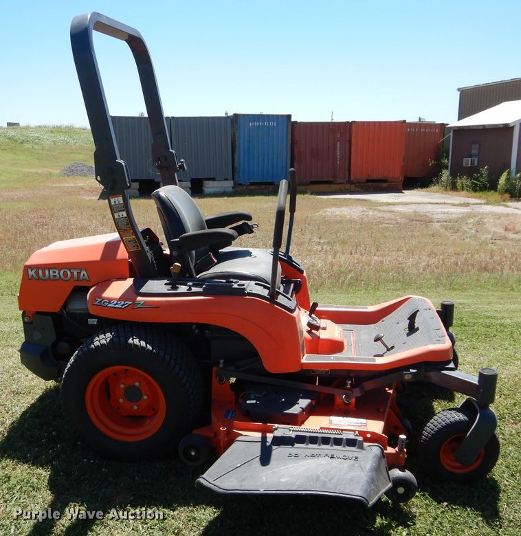 image for item HS9648 Kubota ZG227L ZTR lawn mower