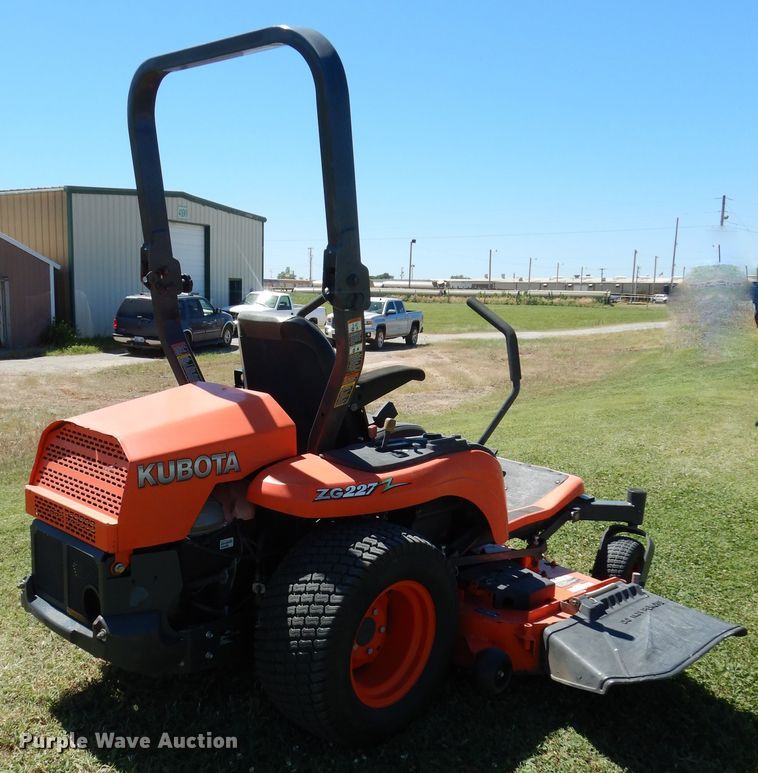 image for item HS9648 Kubota ZG227L ZTR lawn mower