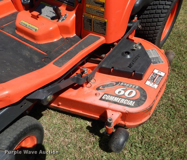 image for item HS9648 Kubota ZG227L ZTR lawn mower