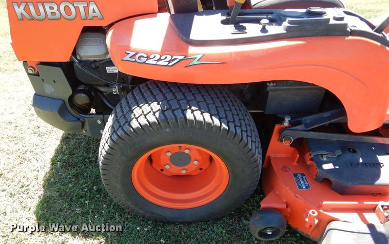 image for item HS9648 Kubota ZG227L ZTR lawn mower
