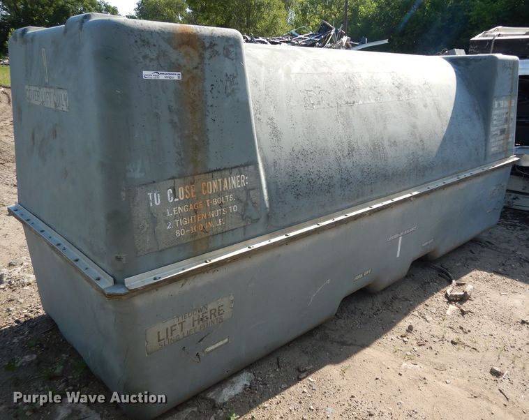 image for item HV9261 Plastics Research storage container