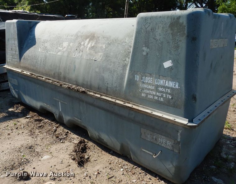 image for item HV9261 Plastics Research storage container