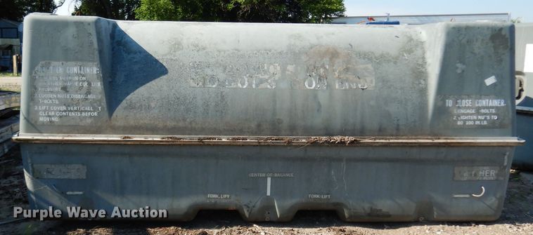 image for item HV9261 Plastics Research storage container