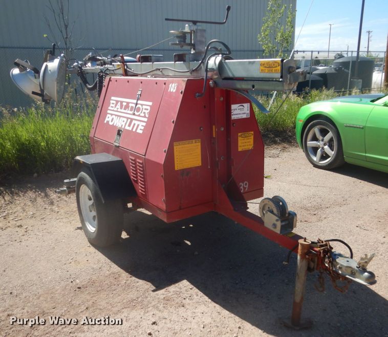 image for item DC4513 Baldor Powerlite  light plant