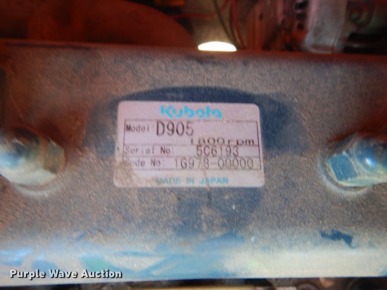 image for item DC4513 Baldor Powerlite  light plant