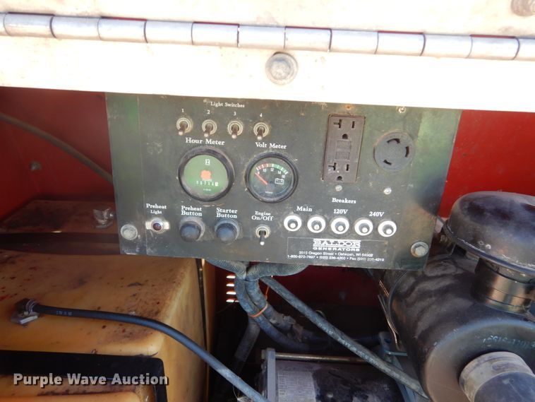 image for item DC4513 Baldor Powerlite  light plant