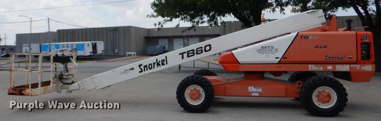 image for item DD2536 2010 Snorkel TB60  boom lift