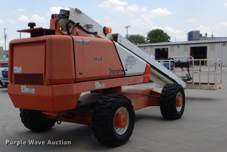 image for item DD2537 2010 Snorkel TB60  boom lift
