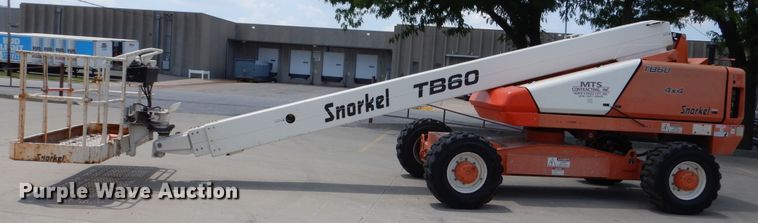image for item DD2537 2010 Snorkel TB60  boom lift