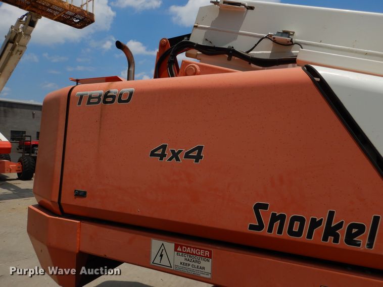 image for item DD2537 2010 Snorkel TB60  boom lift