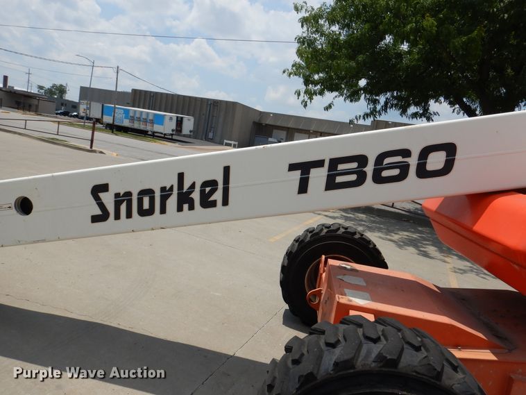 image for item DD2537 2010 Snorkel TB60  boom lift