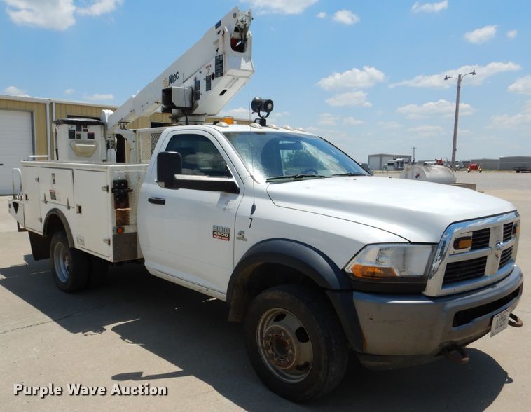 image for item DD2539 2011 Dodge Ram 4500  bucket truck