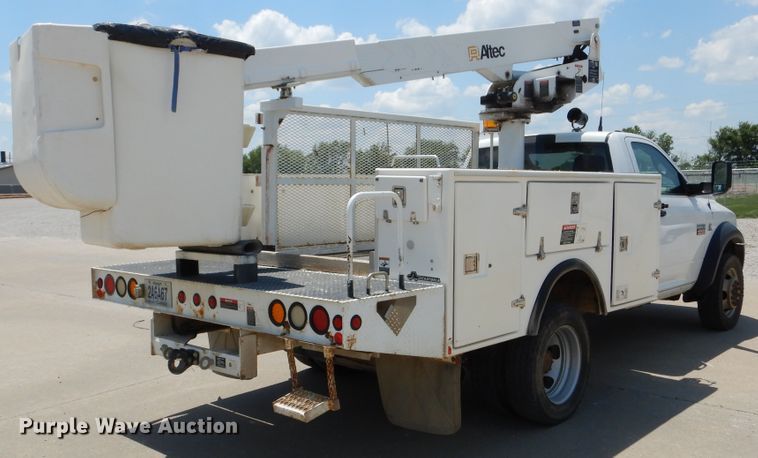 image for item DD2539 2011 Dodge Ram 4500  bucket truck