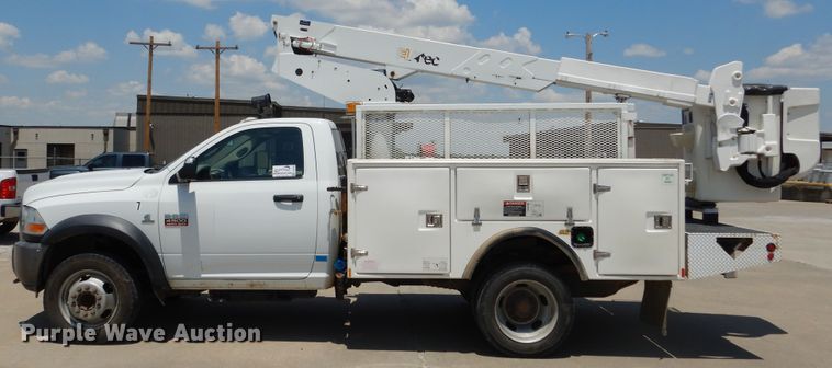 image for item DD2539 2011 Dodge Ram 4500  bucket truck