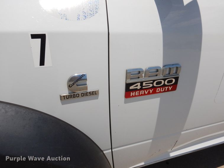 image for item DD2539 2011 Dodge Ram 4500  bucket truck