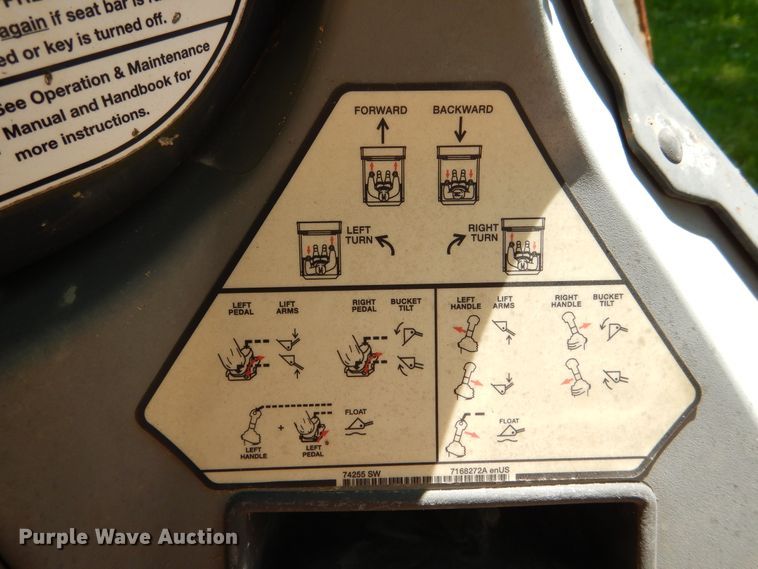 image for item DD2555 2011 Bobcat T650  skid steer loader