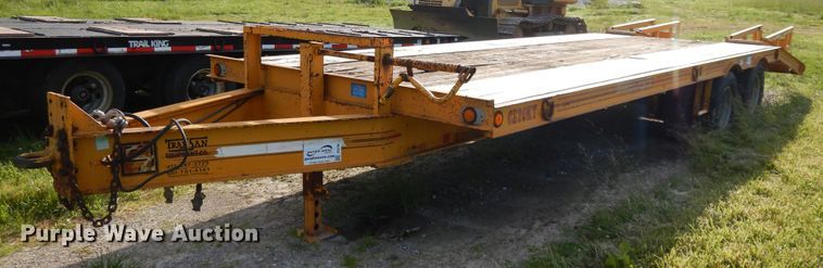 image for item DE5796 1995 CZ CZ20KT equipment trailer