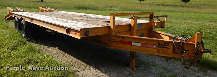 image for item DE5796 1995 CZ CZ20KT equipment trailer