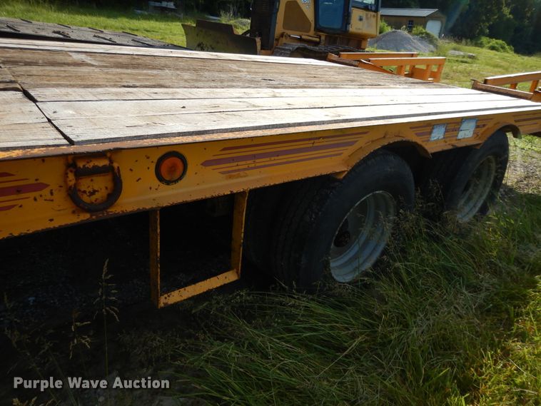 image for item DE5796 1995 CZ CZ20KT equipment trailer