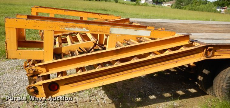 image for item DE5796 1995 CZ CZ20KT equipment trailer