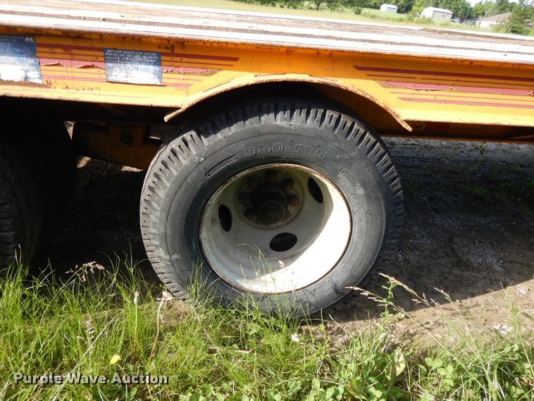 image for item DE5796 1995 CZ CZ20KT equipment trailer