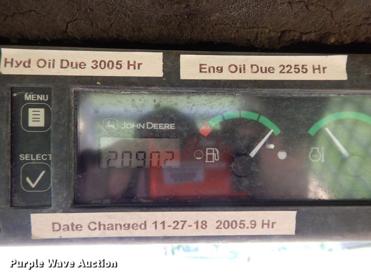 image for item DE5802 2007 John Deere CT322  skid steer loader