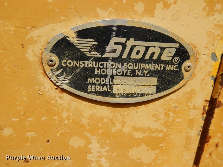 image for item DE5804 Stone DDR3100  double drum vibratory roller