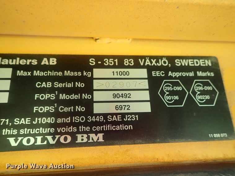 image for item DG2177 Volvo A35  haul truck