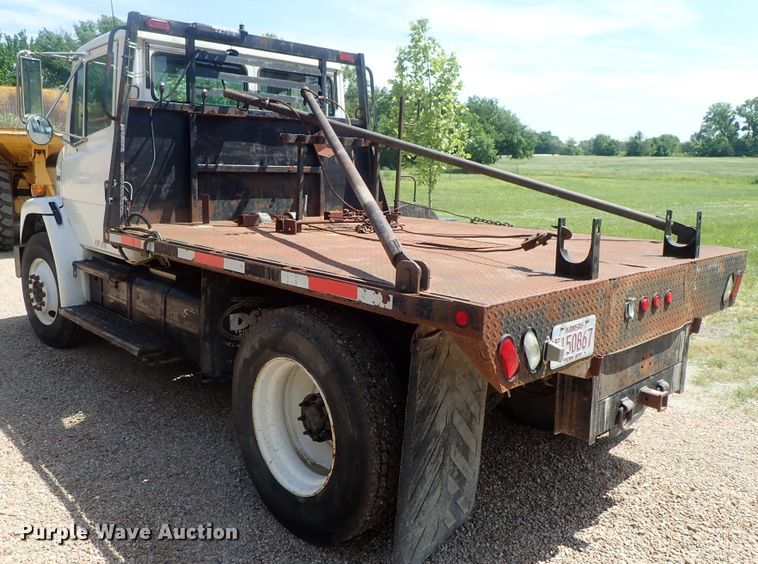 image for item DG2178 1999 Freightliner FL80  flatbed truck