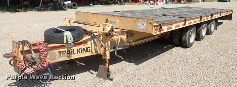 image for item DG2180 1999 Trail King TK50RB-300 tilt deck equipment trailer