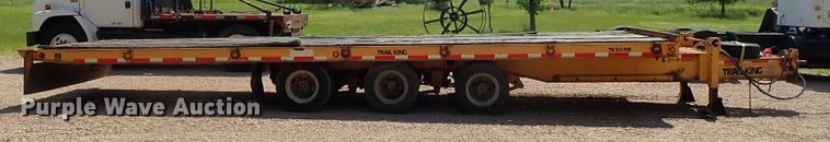 image for item DG2180 1999 Trail King TK50RB-300 tilt deck equipment trailer