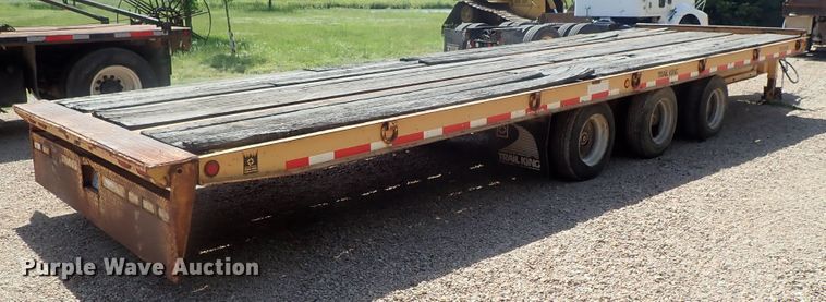 image for item DG2180 1999 Trail King TK50RB-300 tilt deck equipment trailer