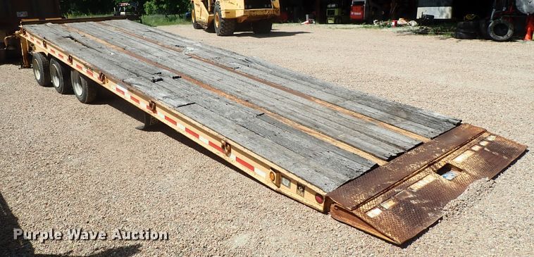 image for item DG2180 1999 Trail King TK50RB-300 tilt deck equipment trailer