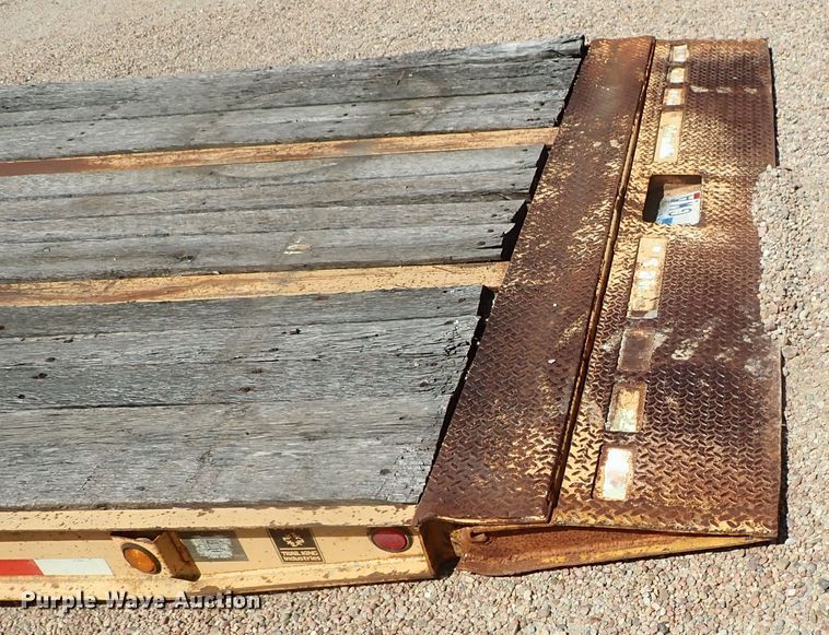 image for item DG2180 1999 Trail King TK50RB-300 tilt deck equipment trailer