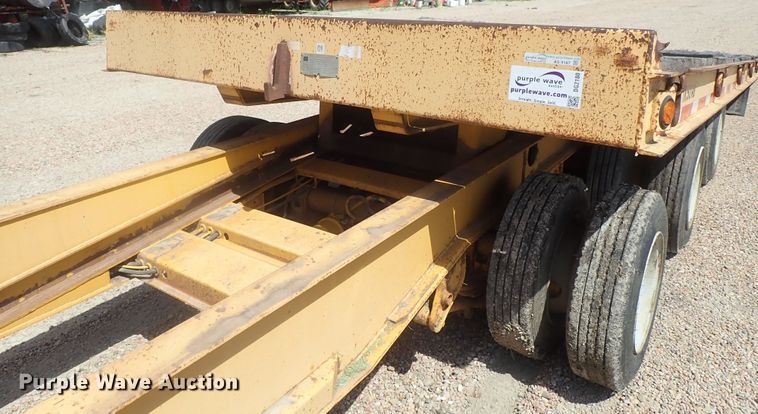 image for item DG2180 1999 Trail King TK50RB-300 tilt deck equipment trailer