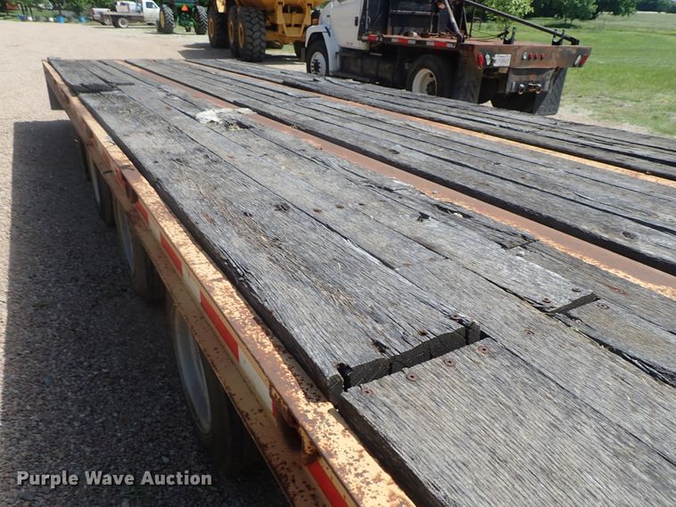 image for item DG2180 1999 Trail King TK50RB-300 tilt deck equipment trailer