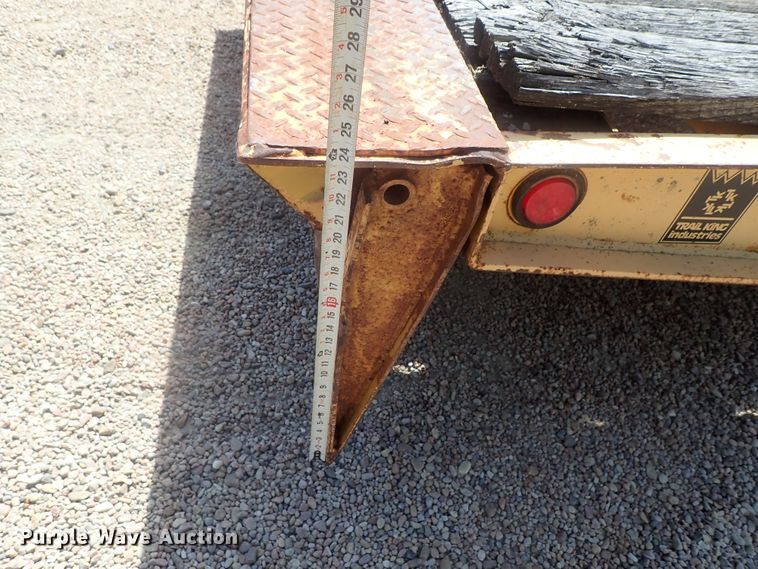 image for item DG2180 1999 Trail King TK50RB-300 tilt deck equipment trailer