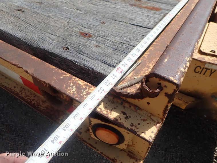 image for item DG2180 1999 Trail King TK50RB-300 tilt deck equipment trailer