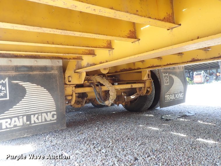 image for item DG2180 1999 Trail King TK50RB-300 tilt deck equipment trailer
