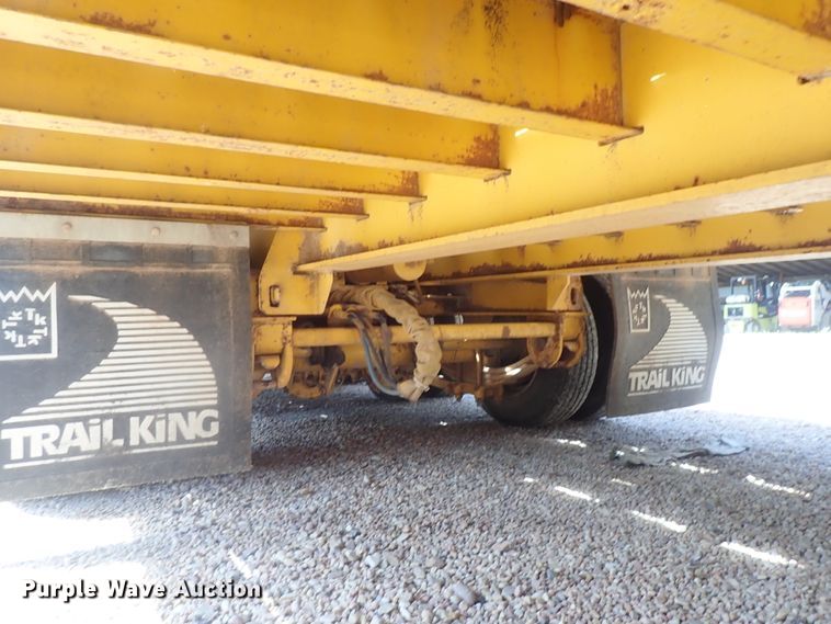 image for item DG2180 1999 Trail King TK50RB-300 tilt deck equipment trailer