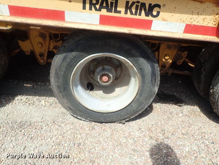 image for item DG2180 1999 Trail King TK50RB-300 tilt deck equipment trailer
